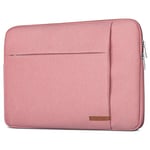 Housse Ordinateur Portable 13 Pouces Rose - CASEZA London Sac pour ASUS Acer Dell HP Lenovo Microsoft Surface Book & Autres – Sac à Main PC Ultrabook 13" - 13,3" résistant à l’Eau avec 2 Poches