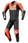 Alpinestars Missile V2 Ward 1 PC Läder MC-Skinnställ Svart-Röd Fluo-Vit""