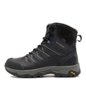 Brasher WoMens Jura Mid Waterproof Walking & Hiking Boots with Vibram Lite Outsole - Black - Size UK 6