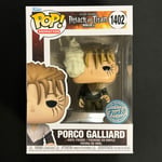 L'attaque des Titans - Pop! Attack on Titan - Porco Galliard n°1402 BOITE ABIMEE