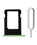 Tiroir Sim iPhone 5C avec extracteur - Vert