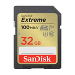 Sandisk SDHC Extreme 32GB 100MB/s UHS-I C10 V30 U3