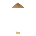 GUBI 9602 golvlampa Bambu-mässing