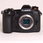 Panasonic Used Lumix G9 Mirrorless Camera Body Black