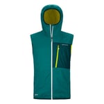 Ortovox Swisswool Piz Duan Vest - Veste sans manches homme Pacific Green M