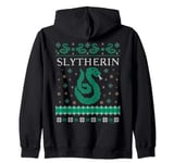 Harry Potter Slytherin Ugly Christmas Zip Hoodie