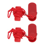 2pcs Treadmill Safety Key Compact Easy For Running Machine Fitness NEW