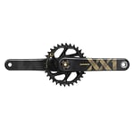 SRAM Crank Xx1 Eagle Dub 12S W Direct Mount 34T X-Sync 2 Chainring (Dub Cups/Bearings Not Included): Gold 175mm