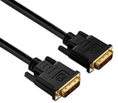 PureLink PI4200-060 Câble de connexion Dual Link DVI (WUXGA (1920x1200)), DVI-D mâle (24+1) à DVI-D mâle (24+1), certifié, 6,00m, noir