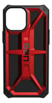 UAG Rugged Case for iPhone 12 Pro Max 5G [6.7-inch] - Monarch Crimson - baksidedeksel for mobiltelefon