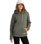 Everest W Pile Hoodie Lasketteluvaatteet KHAKI GREY