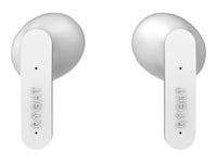 Ryght Mino - Écouteurs sans fil avec micro - intra-auriculaire - Bluetooth - Suppresseur de bruit actif - blanc