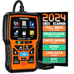 FOXWELL NT301 OBD2 Code Reader Enhanced OBD2 Scanner, Car Diagnostic Tool with Full OBD Functions- Check Engine Light, I/M Readiness/ O2-Sensor/EVAP Test, Diagnostic Machine for All Cars After 1996