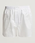 Derek Rose Classic Fit Cotton Boxer Shorts White