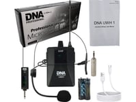 Dna Microphone Headset Trådlös Mikrofon Bodypack + Uhf-Mottagare 560-590 Mhz