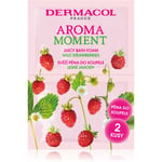 Dermacol Aroma Moment Wild Strawberries bath foam travel pack 2x15 ml