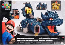 The Super Mario Bros. Movie Bowser's Island Castle Playset Toy