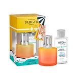 Lampe Berger Coffret Cadeau Blissful Verre Orange/Jaune/Argent 13 cm