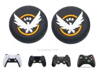 2x PS5 Division PS4 Thumb Grips Caps SHD Covers Switch Pro/Xbox 360/PS3