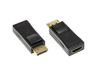 good connections Câble de connexion Mini écran noir DisplayPort vers HDMI Adapter Noir