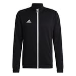 adidas Treningsjakke Entrada 22 - Sort/hvit, størrelse Medium