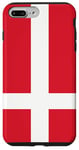 Coque pour iPhone 7 Plus/8 Plus Danemark Drapeau Cadeau danois pour les Danois