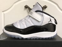 NIKE AIR JORDAN 11 RETRO CONCORD TODDLER BOYS TRAINERS SHOES UK 9,5 EUR27 US 10c