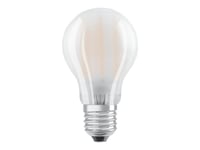 Osram Star Classic A - Led-Glödlampa Med Filament - Form: A60 - Glaserad Finish - E27 - 7 W (Motsvarande 60 W) - Klass E - Varmt Vitt Ljus - 2700 K