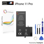 OuiSmart® BATTERIE POUR IPHONE 11 PRO INTERNE NEUVE DE REMPLACEMENT AVEC OUTILS