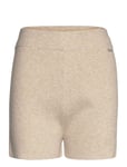 Beige Soft Knit Shorts Beige Aim´n