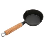 Cast Iron Skillet Pan Stain Resistant Quick Heat Easy to Clean for Frying