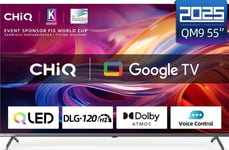 Chiq U55qm9v Qled 55'' 4K Ultra Hd Google Tv