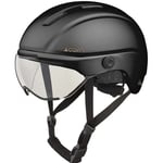 Casque vélo avec visière Cairn Fuse Mat Metallic Noir Taille M