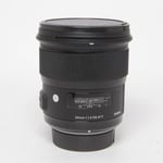 Sigma Used 24mm f/1.4 DG HSM Art Lens Nikon F