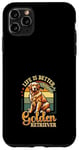 Coque pour iPhone 11 Pro Max Golden Retriever Chien Race Golden Retriever