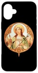 iPhone 16 Plus St Philomena Catholic Girls Teens Vintage Prayer Case