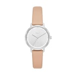 DKNY Montre The Modernist à trois aiguilles, en acier inoxydable, pour femme, NY6681