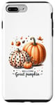 Coque pour iPhone 7 Plus/8 Plus Citrouille Happy Thanksgiving Day Autumn Vibes Cozy Season Fall