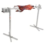 Rôtissoire Barbecue - VEVOR - Barbecue à Cochon de Lait Rôtissoire Tournebroche Électrique 117 cm 41 kg