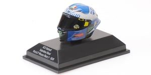 1:8 MINICHAMPS Agv Casco Helmet Race 2 Misano 2020 Valentino Rossi 399200086 Mod