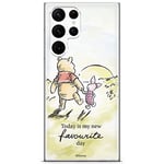 ERT GROUP mobile phone case for Samsung S22 ULTRA original and officially Licensed Disney pattern Winnie the Pooh and friends 012 optimally adapted to the shape of the mobile phone, case made of TPU