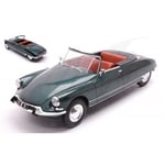 [FR] Whitebox CITROEN DS 19 CONVERTIBLE 1963 MET.DARK GREEN 1:24 - WB124180