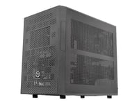 Thermaltake Core X1 - Tour - mini ITX - panneau latéral fenêtré - pas d'alimentation (PS/2) - noir - USB/Audio