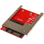 StarTech.com Adaptateur mSATA SSD vers SATA 25" - Carte Convertisseur mSATA S...