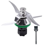 GIONAR Coupe-légumes pour Vorwerk Thermomix TM5 et TM6, pièces de rechange ultra tranchantes pour coupe-légumes et plus encore, pièces de rechange pour robot de cuisine Thermomix en acier inoxydable