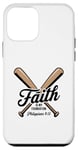 iPhone 12 mini Faith Is My Foundation Philippians 4:13 Case