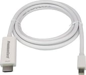 Premiumcord Displayport Mini - Hdmi-Kabel 3M Vit (Kportadmk04-03)