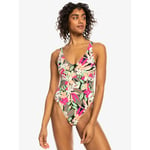 Roxy Printed Beach Classics - Maillot de bain 1 pièce femme Anthracite Palm Song S XS