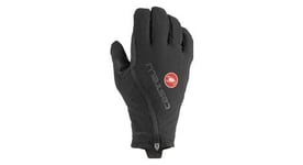 Gants castelli espresso goretex noir