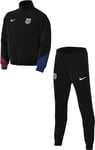 Nike Fc Barcelona Track Suit Fcb Ynk Df Strk Trk Suit K, Black/Noble Red/Lt Orewood Brn, FN9975-011, L